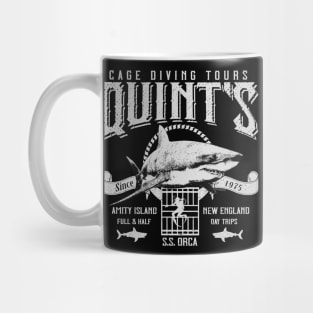 Quint's Cage Diving Tours Mug